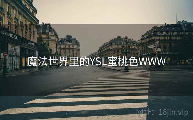 魔法世界里的YSL蜜桃色WWW