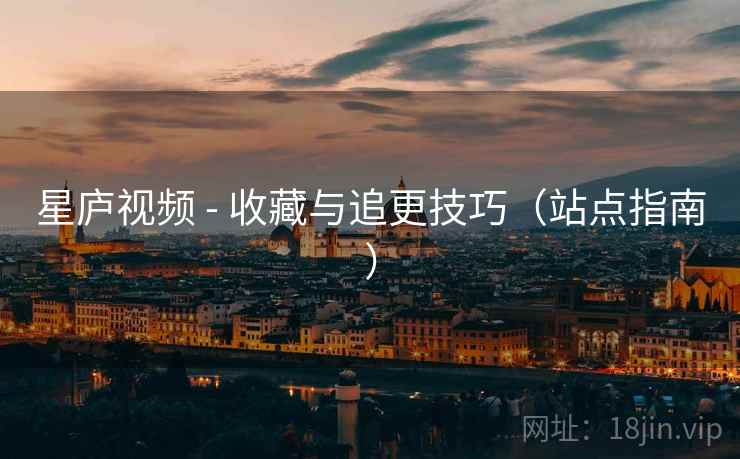 星庐视频 - 收藏与追更技巧（站点指南）