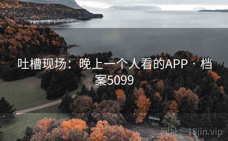 吐槽现场：晚上一个人看的APP · 档案5099